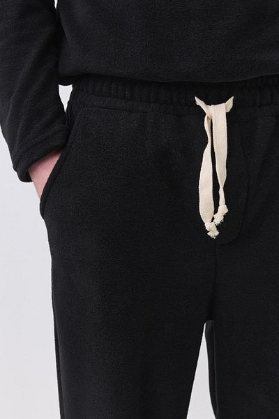 Trendiz Ανδρική αθλητική φόρμα Fleece - Μαύρο 2043