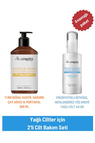 Mcrepito 2-Piece Skin Care Set for Oily Skin