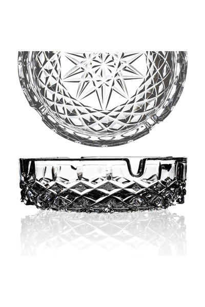 DECOCIA 2'li Astra Kesme Kristal Küllük