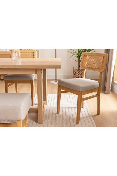 Vivense MADİSON URBAN HAZERAN SANDALYE, KREM