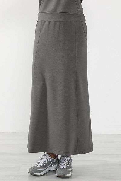 Aisha's Design Relaxed Fit - Elastic Waist and Pocket Skirt, Etk-06
