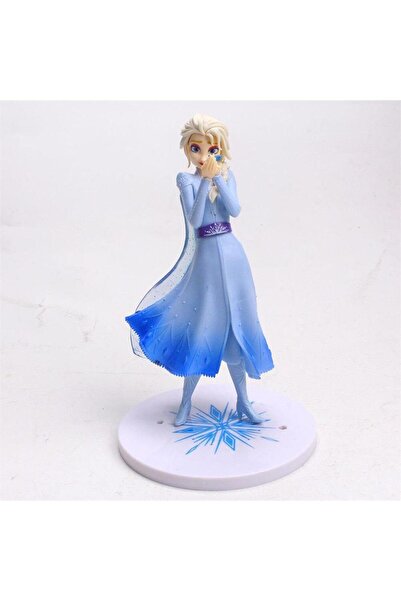 Zigver Disney Dondurulmuş Elsa Prenses 21cm Pvc Şekil Eylem Koleksiyon Model ...