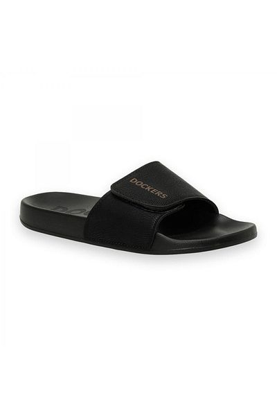 Dockers 226324 Velcro Black Men's Slippers