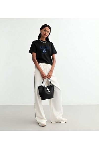 uyguntarz Μπλουζάκι Unisex MANHANTTAN με εμπριμέ σχέδιο
