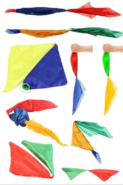 Genel Markalar Eğlenceli Mendil Kaybetme Sihirbaz Oyuncağı Ilizyon Seti Renk ...