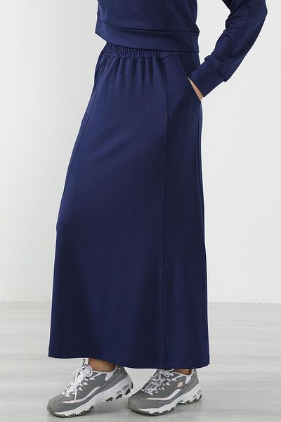Aisha's Design Relaxed Fit - Elastic Waist and Pocket Skirt, Etk-06