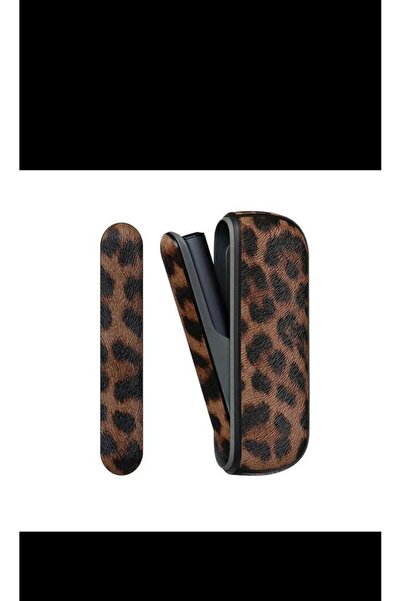 Zigver Iqos Duo 3.0 Değiştirilebilir Kapak Kılıf Leopar (HEETS ILE ÇALIŞAN Cİ...