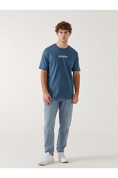 LC Waikiki Tricou pentru bărbați cu țesătură pieptănată din bumbac 100% mucegai standard