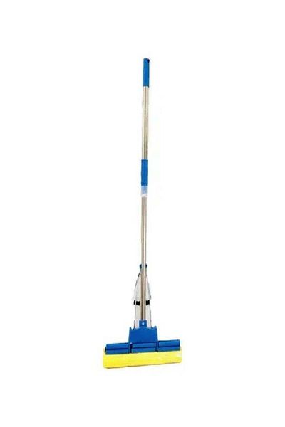 ALMUFARREJ Cleaning Sponge Mop Blue 115 x 28cm