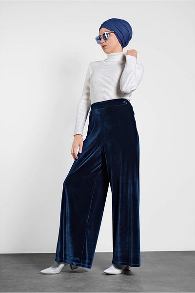 TRENDTESETTÜR ΓΥΝΑΙΚΕΙΟ ΣΚΟΥΡΟ ΜΠΛΕ (INDIGO) ΦΑΡΚΟ ΚΟΡΥΦΑΣ ΠΑΝΤΕΛΟΝΙ ΚΟΡΥΦΑΣ 7404