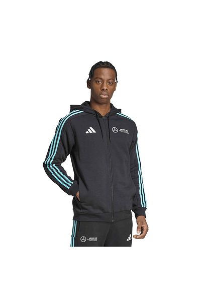 adidas Jv5437-E Adidas Mercedes Dna Fz Hd m Men's Jacket Black