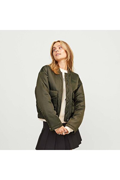 Jack & Jones Jachetă verde pentru femei Caren ( 12260128 -GRL)