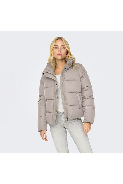 ONLY Γυναικείο παλτό Onlnewcool Beige Puffer - 15295424
