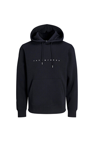 Jack & Jones جاك اند جونز JJestar Sweat Hood Noos - أسود 12233972