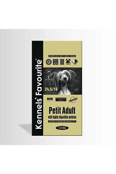 Kennels' Favourite Mini Adult Küçük Irk Yetişkin Buğday Glutensiz Köpek Kuru Maması 1,5 Kg