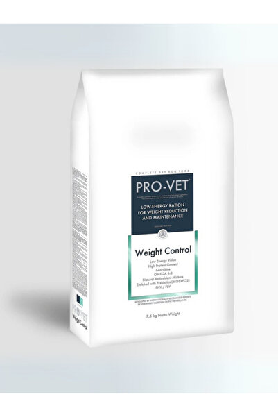 PRO-VET Weight Control Obesity - Diyet Ve Köpek Maması 7,5 Kg