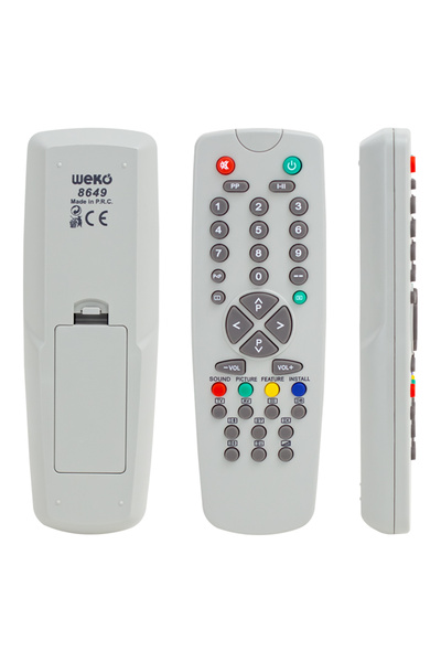 Vestel Weko Kt -seg-regal 3040 Mini Kalıp Tv Kumanda (40137=8649)