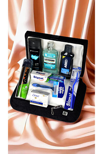 ADENZ Erkek Bakım Seti - Damat Çeyiz Sandık Nişan Bohça Seti