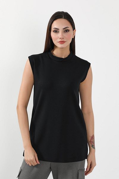 Aisha's Design Sw-14 Model Plain Sleeveless Tunic