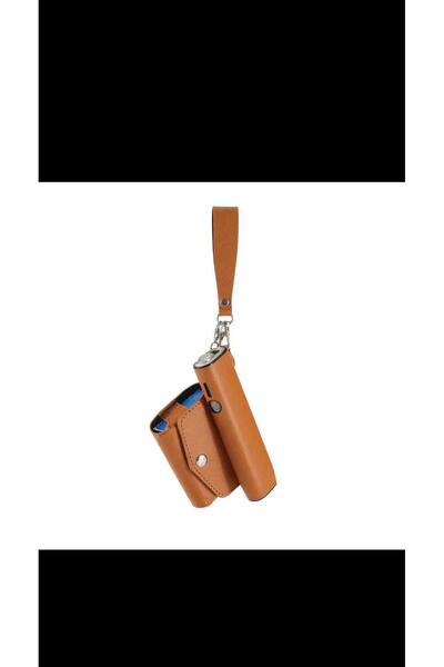 Zigver Iqos Iluma One Tam Set Çantalı Kılıf Taba