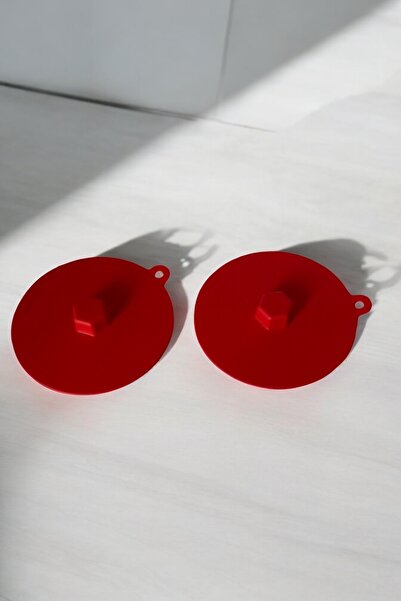 Dore Voir 2-Piece Glass Top Silicone Cover - Red Color