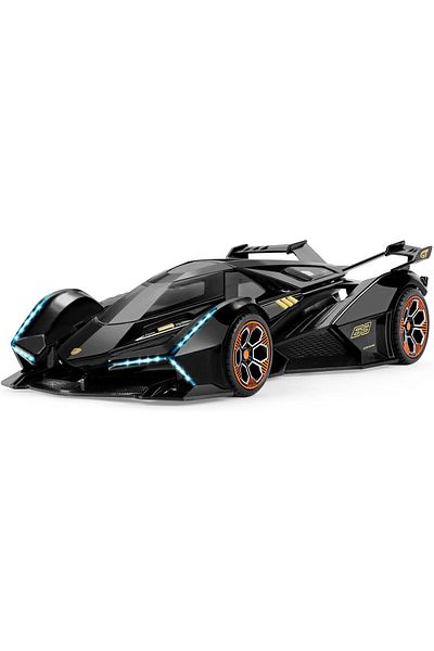Yelajoy V12 Alloy Toy Car,with Lights & Speakers,Delicate & Vivid,for Birthday,Holiday,Gifts for Kids