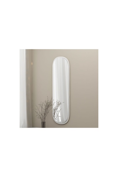Vivense MAGNUM OVAL BOY AYNASI, BEYAZ