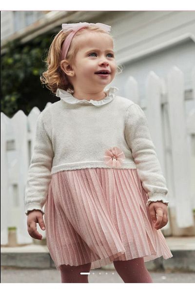 MAYORAL Baby Girl Knitwear Body Stylish Dress 2906