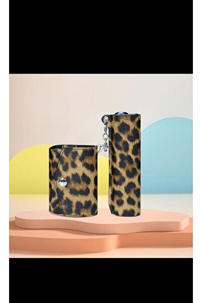 Zigver Iqos Iluma One Tam Kılıf Set Leopar
