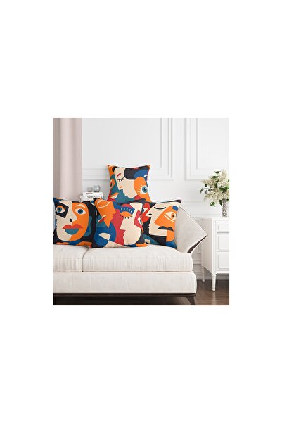 Vivense PİCASSO STYLE DÖRTLÜ KIRLENT KILIFI 933