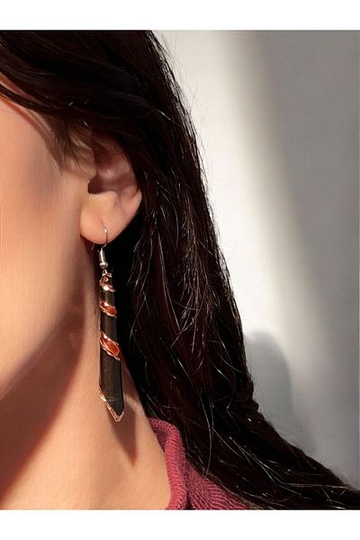 PrestigeSO Special Production Auger Copper Earrings