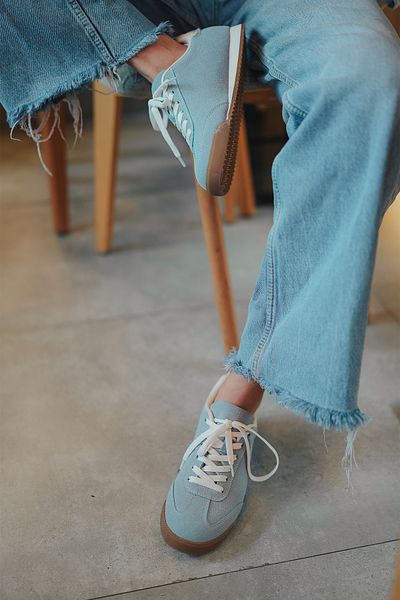 Marjin Pantofi de damă Cerile Blue - Pantofi sport