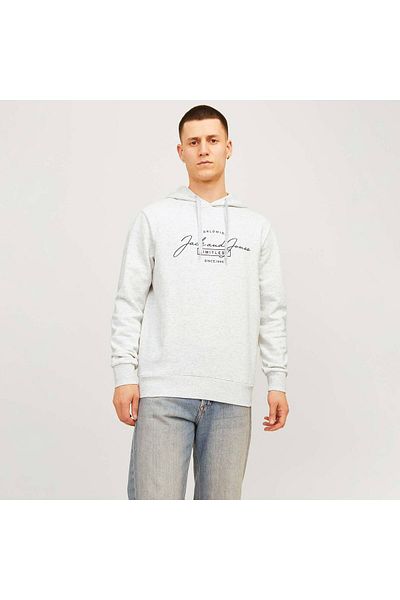 Jack & Jones Ανδρικό γκρι φούτερ Ferris (12256838-WM)