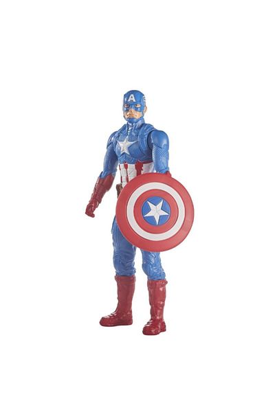 Hasbro مجسم شخصية كابتن أمريكا من مارفل أفينجرز تيتان هيرو 30 سم