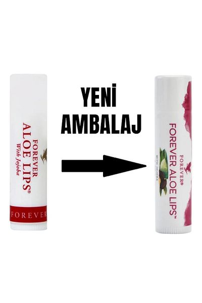 Forever Living Aleo Lips 5-Piece Cream Lip Protector and Moisturizing Stick Set