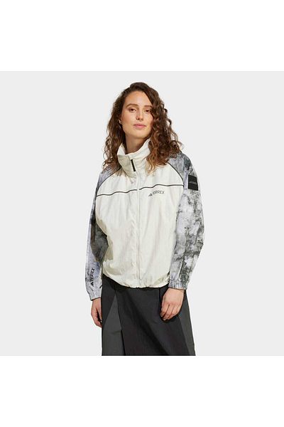 adidas National Geographic Allover Print Women's Windbreaker (Jd5836)