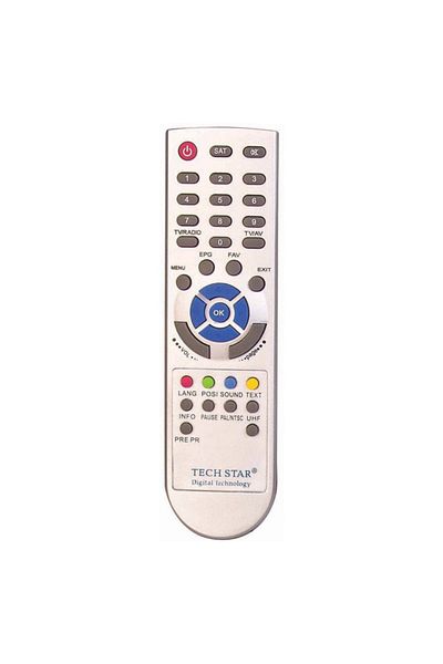 Drop Deposu Techstar 5000-7000 Satellite Receiver Remote