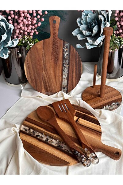 ROSSEV Akasya Mutfak Seti 5 Parça