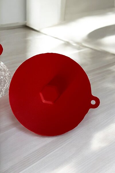 Dore Voir 2-Piece Glass Top Silicone Cover - Red Color