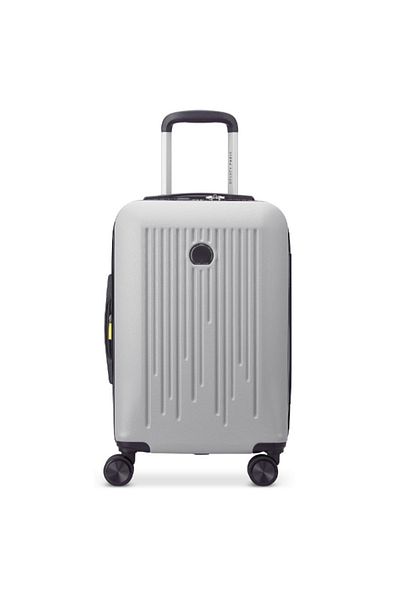 Delsey Christine Zipper Closure TSA Lock Carry On Luggage Trolley 55cm