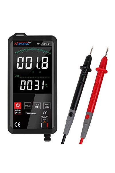 Powermaster Noyafa NF-5330A أداة قياس رقمية متعددة مع شاشة LCD