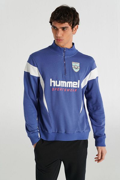 hummel Φούτερ με μισό φερμουάρ Agent