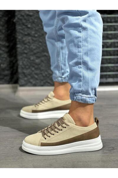 Knack 010 Model Mink Suede Sneakers - Παπούτσια ιδιοκτήτη στυλ