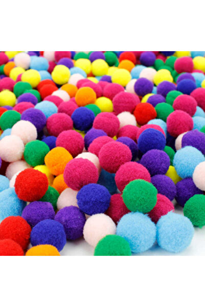 MİR Aktarma Seti ( 6 Adet Kase 6 Adet Cımbız) 100 Adet Renkli Ponpon Renk Sıralama Koordinasyon