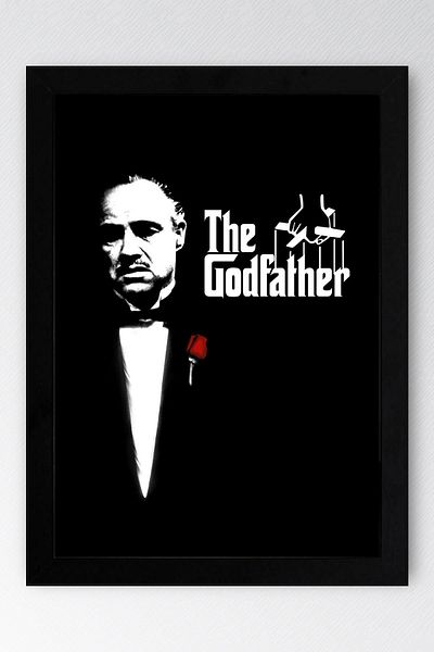 Saturn Pictură înrămată The Godfather - Pictură poster film The Godfather