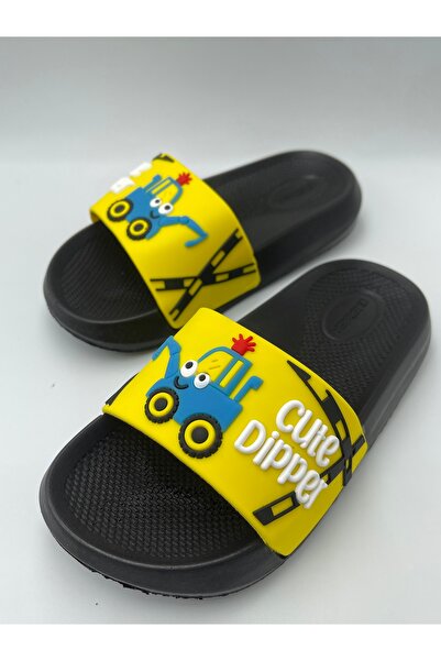 GEZER Boy's Slippers. Non-Slip Sea Beach Pool Bathroom Garden Boy's Slippers