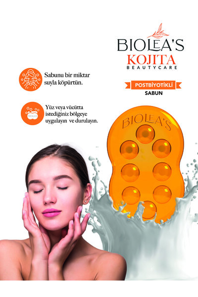 Biolea's skincare Biolea's Kojita Kojic Asit Sabunu, Zerdeçal Ve Kojik Asit E...