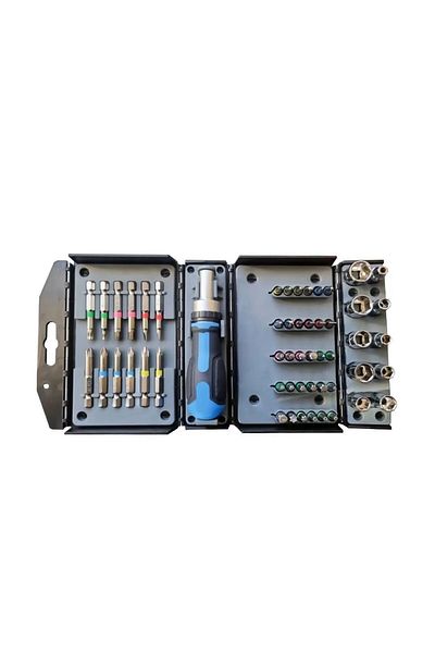 Nt Tools NCSETH053 1/4 S2 битове и Cr-V комплект за затягане, 53 части
