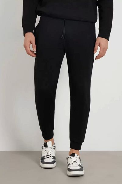 Guess Aldwin Long Pant Men's Black Sweatpants Z2Yb22K9V31-Jblk
