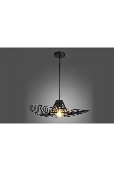 Vivense HUGO ENDÜSTRİYEL RUSTİK KAFES AVİZE, SİYAH, 50 CM